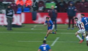 TOP 14 - Essai de Jérémy WARD (SFP) - Union Bordeaux-Bègles - Stade Français Paris