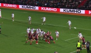 TOP 14 - Essai de Dorian ALDEGHERI (ST) - Stade Toulousain - Section Paloise