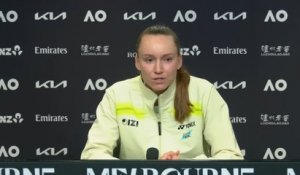 Tennis - Open d'Australie 2026 - Elena Rybakina avant d'affronter Iga Swiatek : "Je dois rester agressive et aller chercher mes coups"