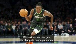 Timberwolves - Gobert encense un coéquipier : "Il a changé la donne pour nous"