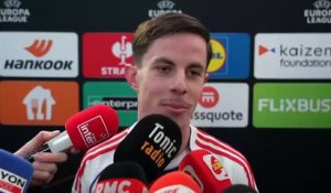 Rémi Himbert, après la victoire de l'OL face au PAOK : « Je voulais rendre hommage à Memphis Depay » - Foot - Ligue Europa - OL