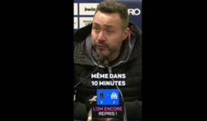 Marseille - De Zerbi : "J'ai l'habitude de manger de la merde !"