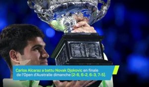 Open d'Australie - Alcaraz domine Djokovic en finale et bat un nouveau record