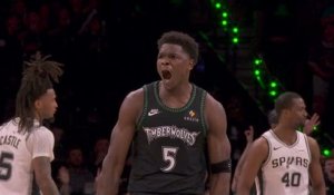 Wolves - Anthony Edwards a sorti le grand jeu !