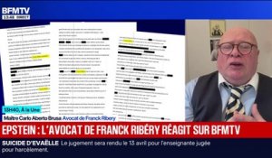 Franck Ribéry cité six fois dans les fichiers Epstein: son avocat parle "d'une opération montée préalablement"