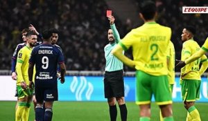 La commission de discipline requalifie le carton rouge direct d’Endrick en second carton jaune - Foot - Ligue 1 - OL