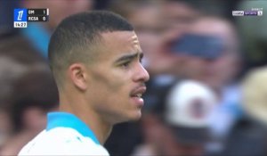 Ligue 1 : Face aux ultras de l'OM en grève, Greenwood ouvre le score