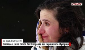 Diminuée, Julia Simon fait l'impasse sur la poursuite olympique pour se préserver en vue de la deuxième semaine - Jeux Olympiques - Biathlon (F)