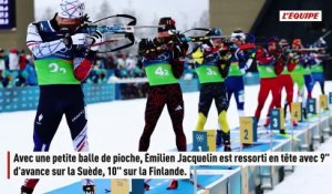 Après une énorme remontée, le relais français décroche l'or olympique - JO 2026 - Biathlon