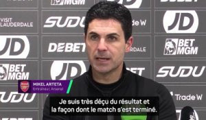 Arteta : « Il faut encaisser les coups, on le mérite » - Foot - Premier League