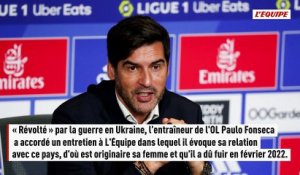 Paulo Fonseca, l’entraîneur de l’OL, critique Gianni Infantino : « Le football ne mérite pas ça, c’est une honte » - Foot - OL