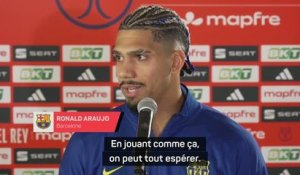 Barcelone - Araujo : "En jouant comme ça, on peut tout espérer"