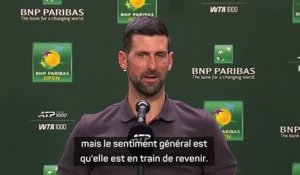 Indian Wells - Pour Djokovic, Serena Williams va ben faire son retour, et ce sera à Wimbledon !