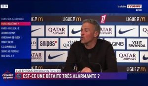 Luis Enrique : «On a été très imprécis» - Foot - Ligue 1 - PSG