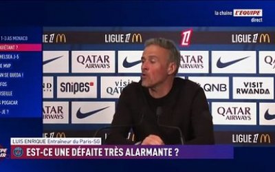 Luis Enrique : «On a été très imprécis» - Foot - Ligue 1 - PSG