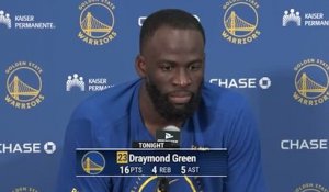 Warriors - Green : "Défendre sur les meilleurs, c’est un honneur"