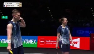 Pas de titre pour le double mixte Gicquel/Delrue - Badminton - All England Open