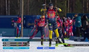Le résumé du relais de Kontiolahti - Biathlon - Coupe du monde (F)