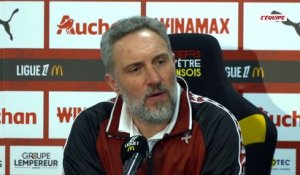« Certains joueurs sont bouillis » : Benoît Tavenot désemparé après la défaite de Metz, dernier de Ligue 1, à Lens - Foot - Ligue 1 - Metz