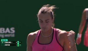 Indian Wells - Sabalenka se qualifie pour les huitièmes