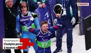 Champion paralympique en titre, Arthur Bauchet à nouveau en or sur le combiné à Milan-Cortina - Paralympiques 2026 - Para-ski alpin (H)