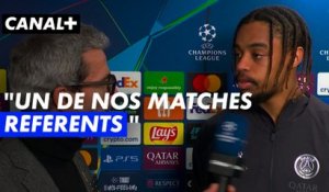 Ligue des champions - Le buteur Barcola satisfait de la prestation des Parisiens