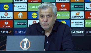 Bruno Genesio après Lille-Aston Villa : « On doit être plus juste techniquement » - Foot - Ligue Europa