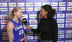 Marine Johannès : "Le match le plus dur nous attend"