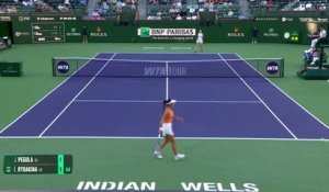Indian Wells - Rybakina se défait de Pegula en 1h23 et rejoint le dernier carré