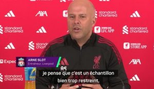 Liverpool - Slot défend les clubs de PL après la semaine décevante en Ligue des champions