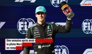 Vainqueur du premier GP de la saison à Melbourne, George Russell enchaîne et remporte la course sprint à Shanghai - F1 - GP de Chine - Course sprint