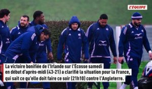 Après la victoire de l'Irlande contre l'Écosse, les Bleus gagneront le Tournoi des Six Nations ce samedi soir si... - Tournoi des 6 Nations