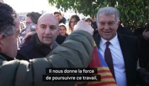 Laporta apporte son soutien à Flick après sa réélection à la présidence - Foot - Liga - Barcelone