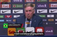 Ancelotti : « Neymar doit retrouver 100% de sa forme » - Foot - Brésil