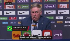 Ancelotti : « Neymar doit retrouver 100% de sa forme » - Foot - Brésil