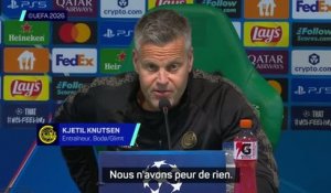 Bodø/Glimt - Knutsen : "Nous n'avons peur de rien"