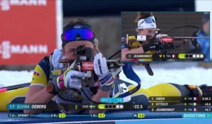 Jeanmonnot s'adjuge le gros globe, Hanna Oeberg remporte le sprint - Biathlon - Coupe du monde - Oslo
