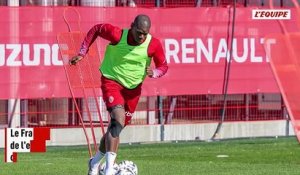 Paul Pogba de retour à l'entraînement collectif de Monaco - Foot - Ligue 1 - Monaco