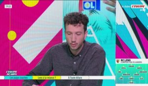 L'attaquant Florian Sotoca, surprise de la composition de Lens face à Angers - Foot - Ligue 1