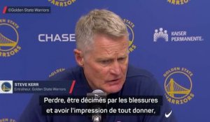 Warriors - Kerr : “Une période difficile pour tout le monde”