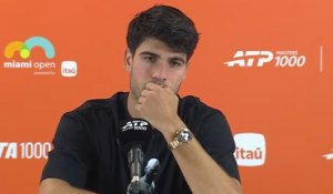 Miami Open 2026 - Carlos Alcaraz, KO dès le 3e tour : "J'ai besoin de me détendre..."