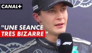 F1 - Grand Prix du Japon - George Russell tout heureux de terminer deuxième des qualifications