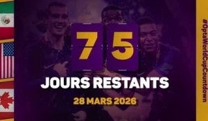 Le décompte d’Opta - J-75 avant la Coupe du monde