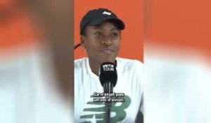 Miami - Gauff : "Au pire, c'était à 45 minutes de la maison..."
