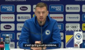 Bosnie - Dzeko : "Si l'Italie a peur de jouer face au pays de Galles, c'est qu'il y a un problème"