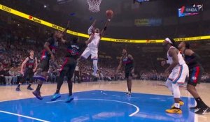 Thunder - Gilgeous-Alexander en feu lors du succès d'OKC face aux Pistons