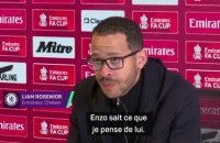 Chelsea - Rosenior : "Une très bonne relation avec Enzo Fernandez !"