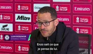 Chelsea - Rosenior : "Une très bonne relation avec Enzo Fernandez !"