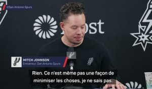 Spurs - Wembanyama blessé, son coach n’en sait pas plus pour l'instant