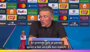 PSG - Luis Enrique : “On a fait un très bon match, on aurait pu marquer encore plus”